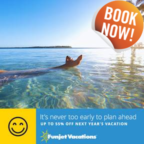 FunJet 55% off next years vacation